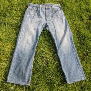 Mens Levi Strauss jeans 569 W38 L32 Blue Denim 38